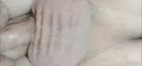 my pussy overflowing with cum