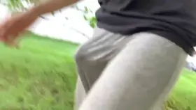 Freeballing again with these pants