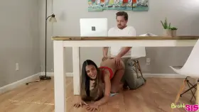 Sneaky sex during online class again...