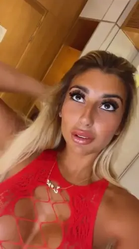 Persian wears red … waiting for you