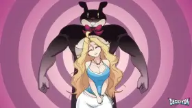 Milf gets fucked buy bunny