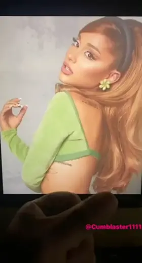 Ariana Grande Cum Tribute 🤤💦