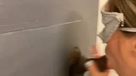 BBC Gloryhole Blowjob and Facial While Getting Fingered - Sound On RedGifs is worth it [video]