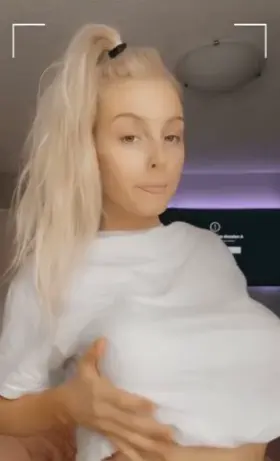 Blonde teen big titties