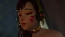 *Warning Beastality* D.va railed and creampied by a Horse (theBartender) [Overwatch]