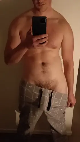 Watch me take my pyjamas off after a long hard day in bed..