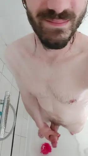A Quick stroke in the shower never hurt anyone