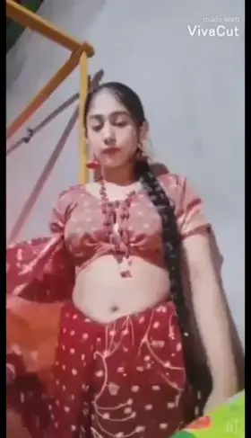 Extremely Cute Desi GF Finally Decides enough of teasing its time to Strip Fully Nude for her Lover's 