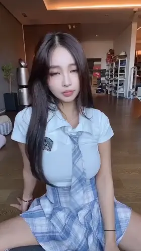 Busty in a tight shirt