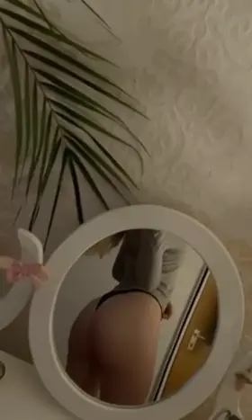 I wonder if anybody actually sees me stripping half naked