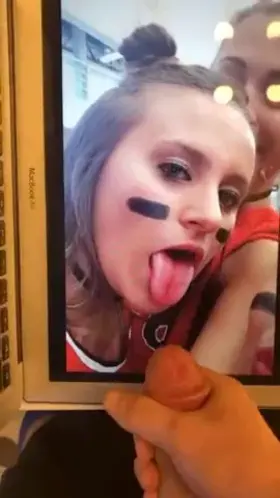 Gave a facial to sorority girl