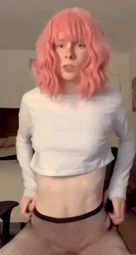 You know you've been adequately sissified when you get turned on by taking videos of yourself.