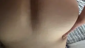 Daddy filling me up.