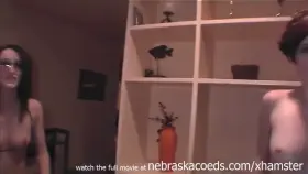 College Party, Lesbians have a lot of fun!