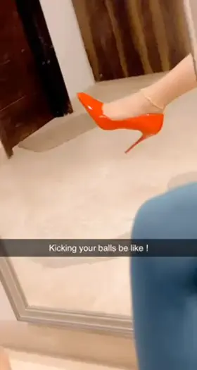 I’ve got you by the balls and I’m gonna take your ass