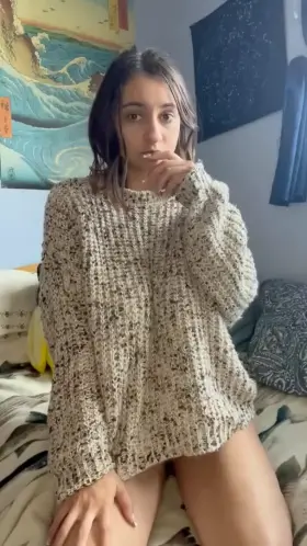 Cum on my face or boobs ?