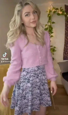 She is perfectly trimmed.