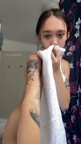 just me fresh out of the shower