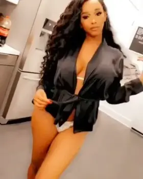 Walk in the kitchen for a snack and you see this what you doing?