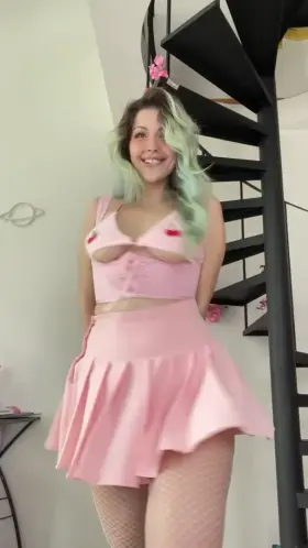 can you pleeeeease come rip off my fishnets and fuck me raw?