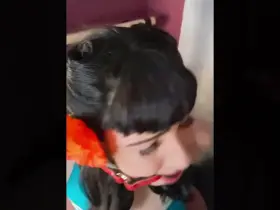 Gagged, handcuffed & then, partially blinded…