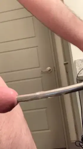 Fucking My 8mm Sounding Rod