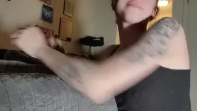 I can't help but bend over and show my holes