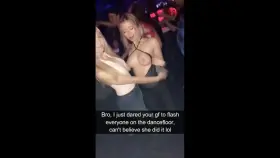 Cheating Girlfriend on Night out 2