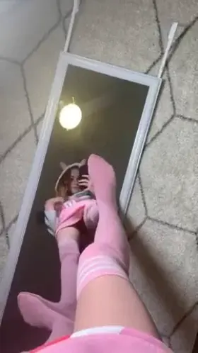 Making sure you have a good view of my pussy