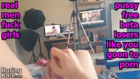 You never were much of a man