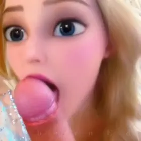 Eva as Elsa by /u/RaeburnEdits ❄️✨️