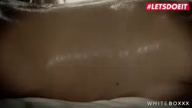 Sexy Lesbian Little Caprice Has Hot Oil Massage With BFF