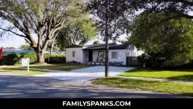 Step Sisters Aria Lee and Mina Luxx Fuck their Uncle