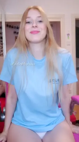 all it takes to reveal my teen body is 1 spin...