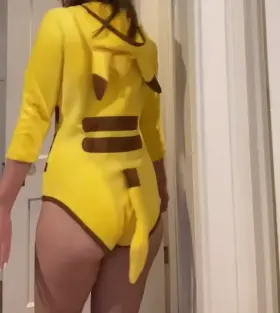 I’m not Pikachu but I’m trying to get a peek at chu 😜