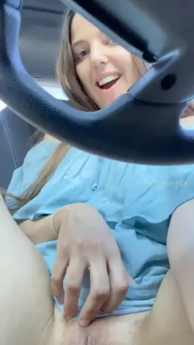 I want to give the guy in the car behind me a show