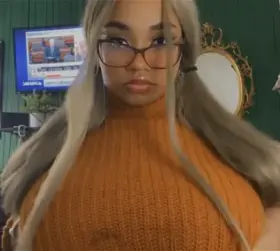 Jinkies! A double titty drop🤓😱 OC