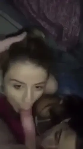 Blonde Can't Get Past The Barrier, But The Brunette Breaks Through With Ease.