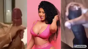 BabeCock Cumshot Nicki Minaj Porn GIF by babecock111