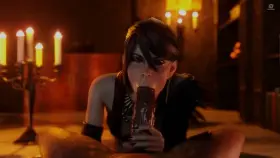 Morrigan sucking dick (Pewposterous) [Dragon Age]