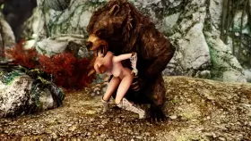 Always quick save before adventuring into a bear cave (wearabletraps)