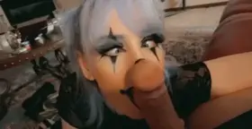 I was throwing a party for a friend and gave each person in our group a task. Our mutual friend had the task of hiring the entertainment, that included both a clown, and a stripper, so when he failed too get either, I simply punished him, making him both. (Rp)