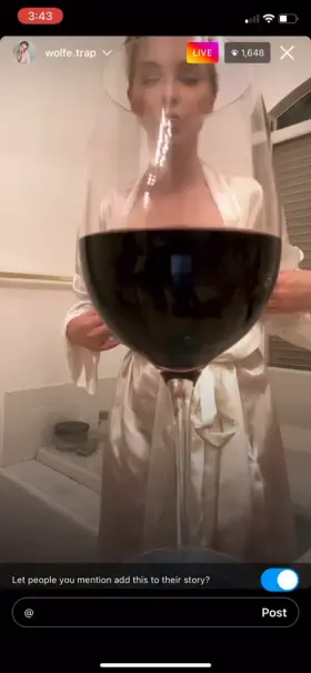 She’s wolfe.trap on Instagram