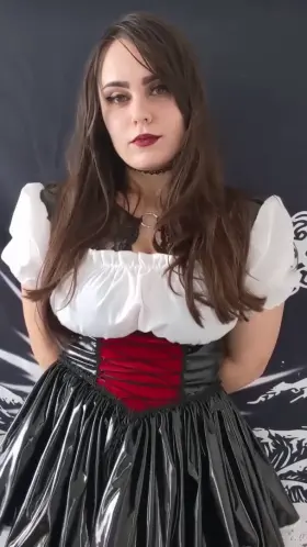 Do you prefer my dress on or off?