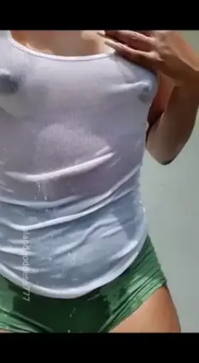 it's so hot today...I needed to cool down