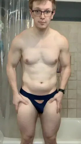 The jockstrap really holds it tight but it struggles to hold it all in most of the time lol