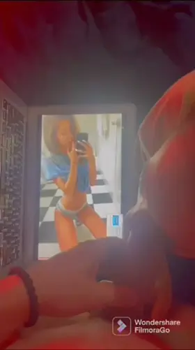 Get in line! $25 cum tribs with my bf. 8+ min blwojob/hj with cum on laptop 💙