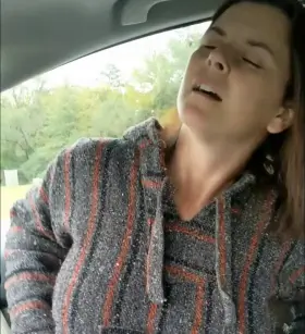 When I'm running errands, there's a 100% chance I'll flash my boobs :)