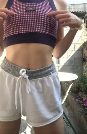 Stop staring!!! It’s making my nipples hard!