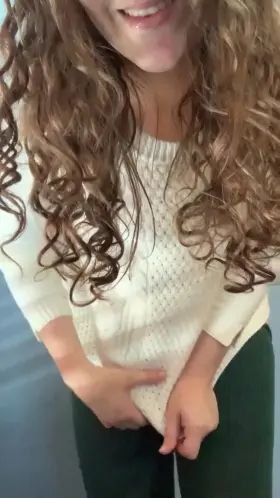 do you like what's under my sweater? [oc]